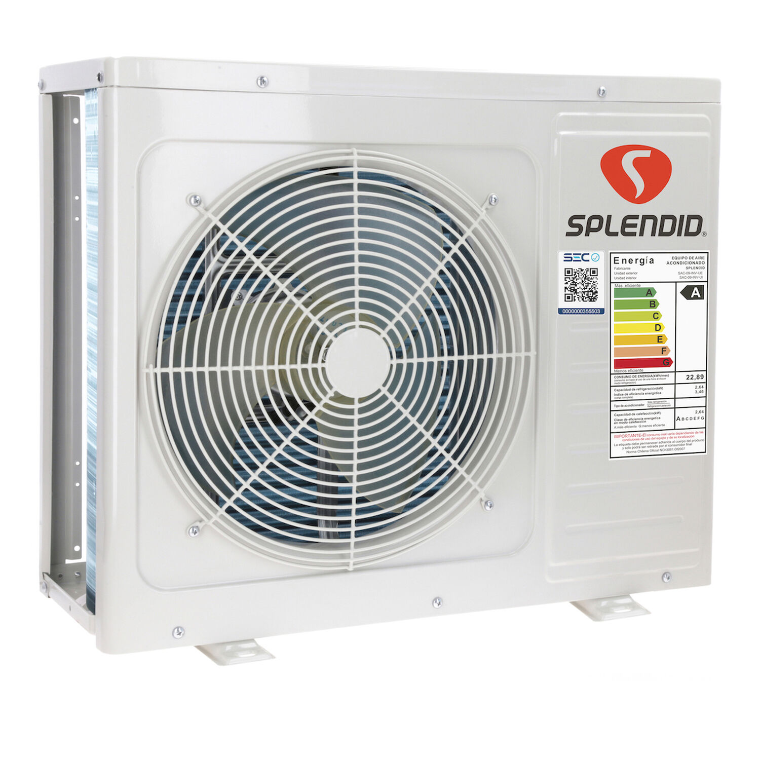 Aire Acondicionado Split 9000 Btu Inverter Modo Calefacci&oacute;n image number 6.0