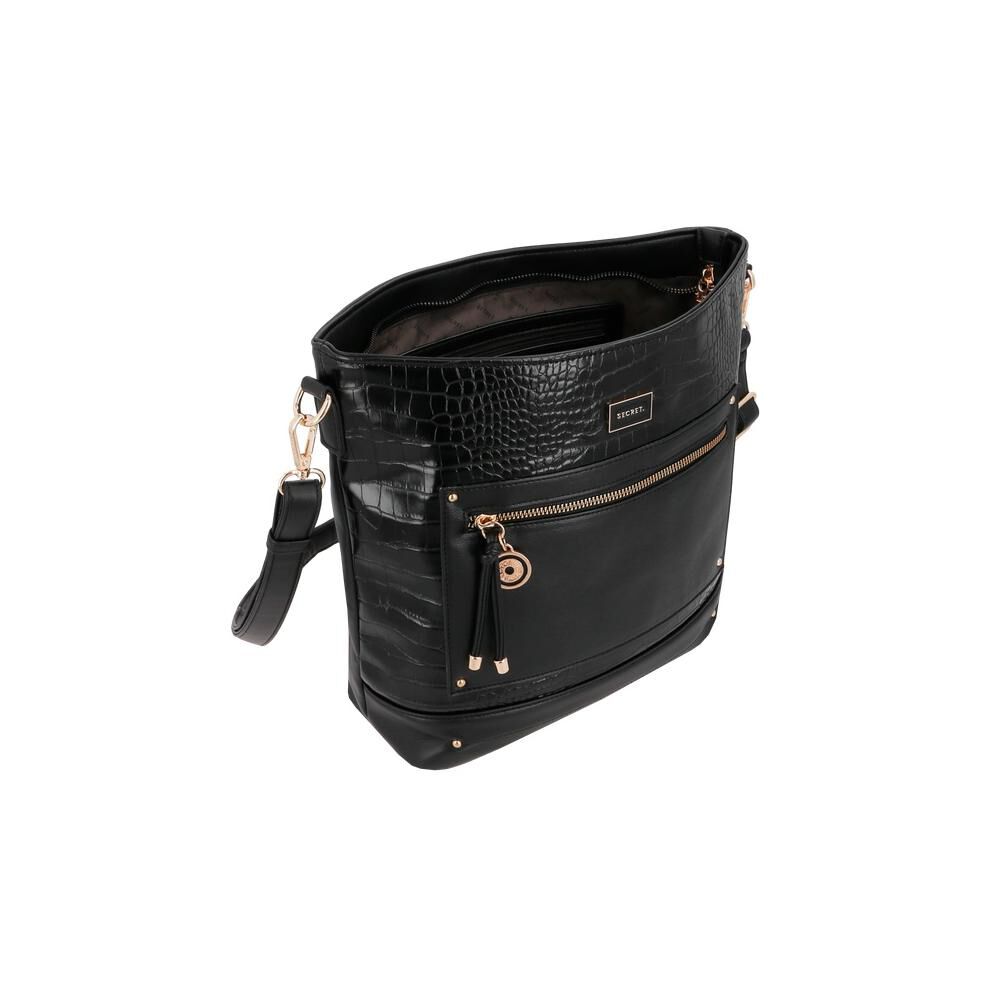 Bandolera Secret Polonia Sc6 M Negro image number 3.0