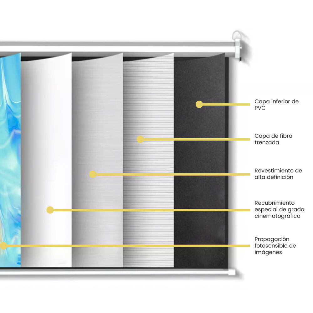 Telón Proyector 60 Pulgadas 120 X 90 Cm Levo image number 3.0