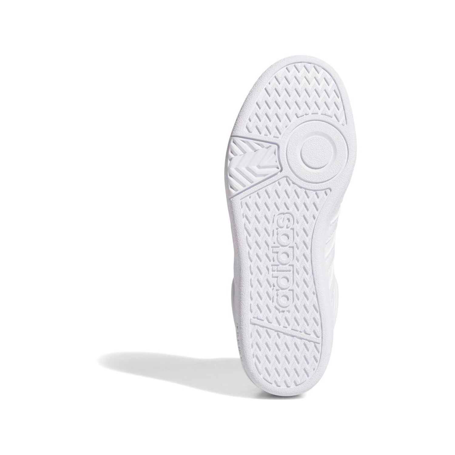 Zapatilla Urbana Unisex Adidas Hoops 4.0 Mid J Blanco image number 5.0