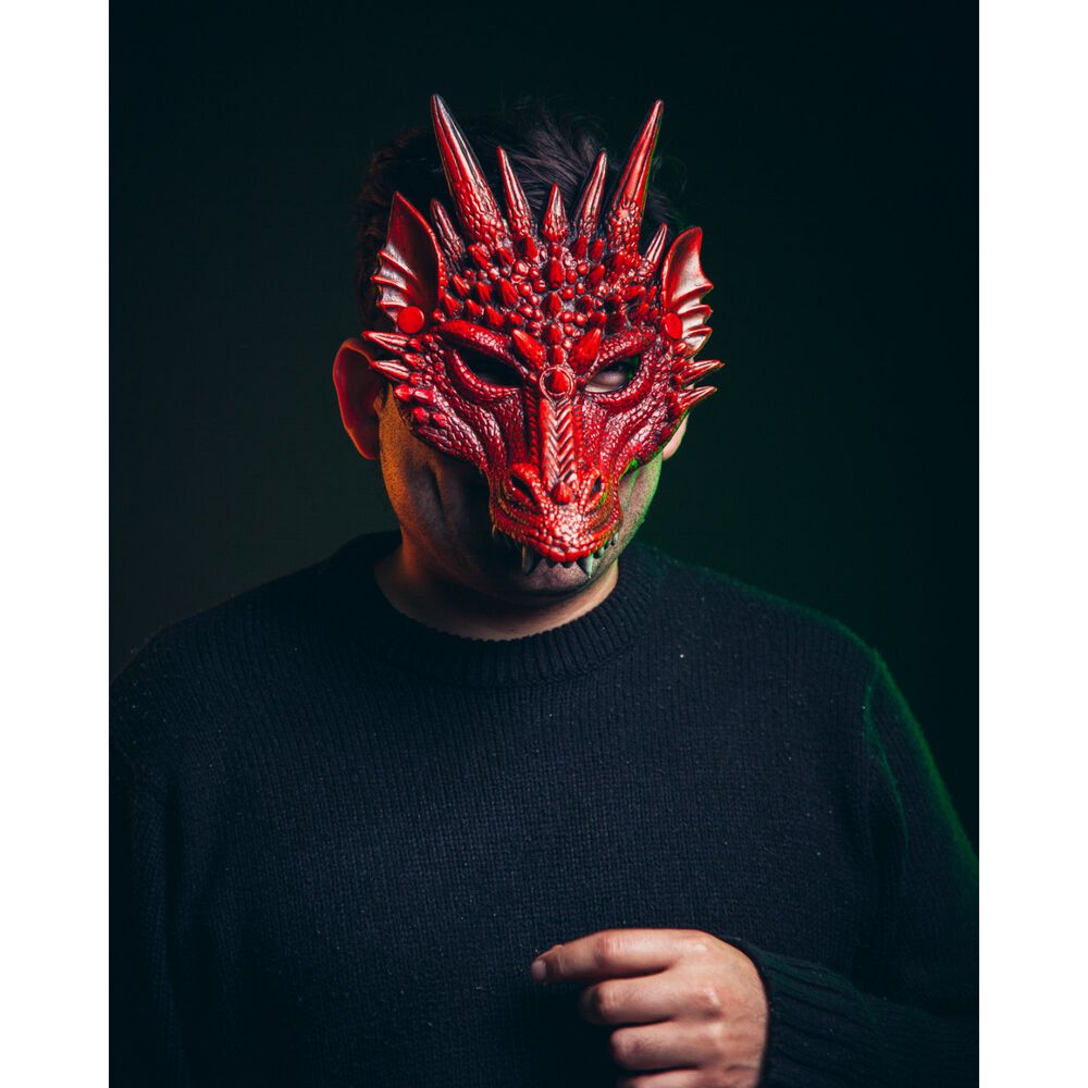 M&aacute;scara De Drag&oacute;n 3d Suave C&oacute;moda Cosplay Halloween Fiesta image number 11.0