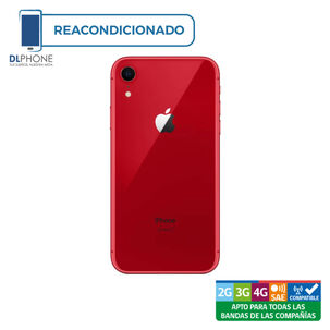iPhone XR de 64gb Rojo Reacondicionado