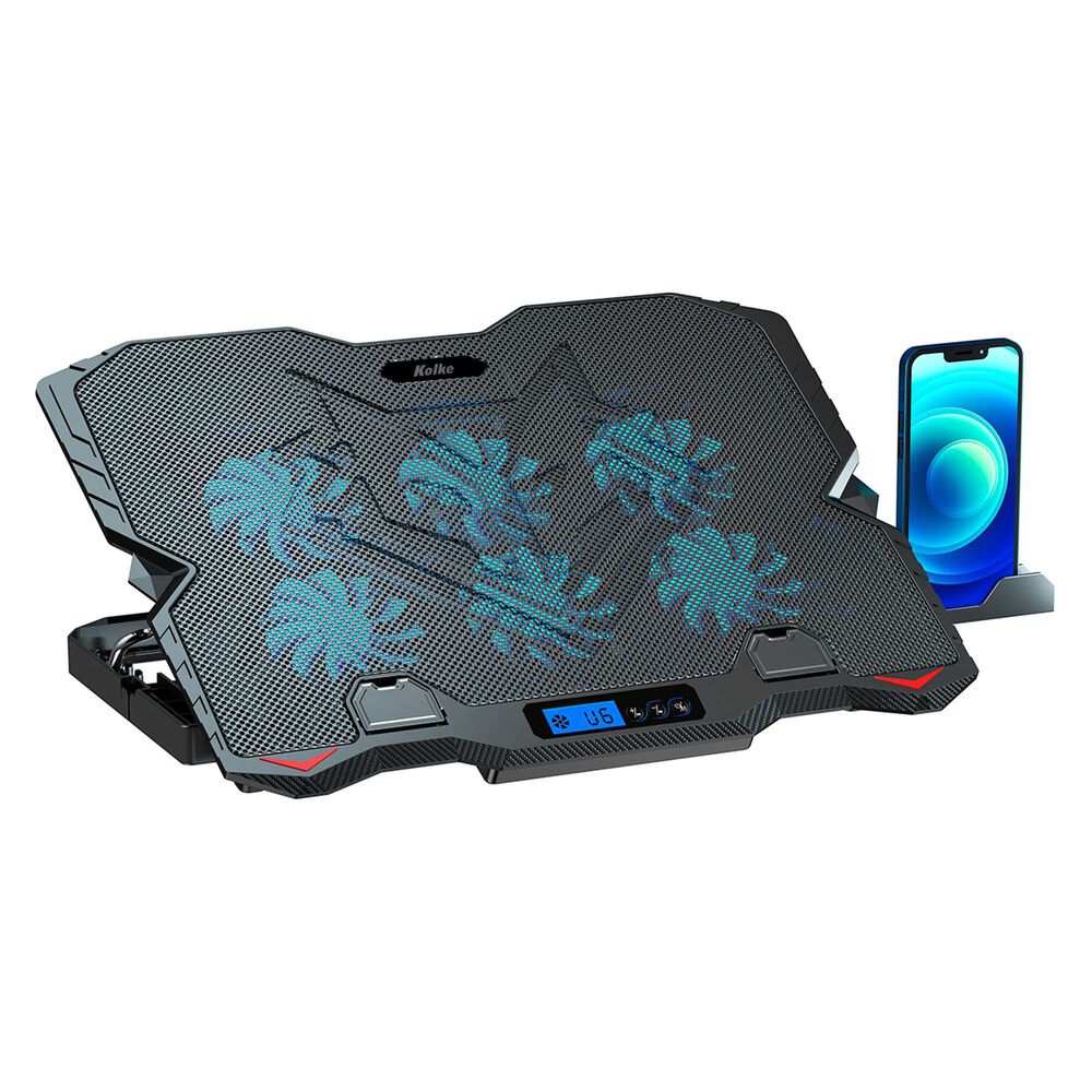 Base Cooler Para Notebook Kolke 15,6' Control 6 Ventiladores image number 2.0