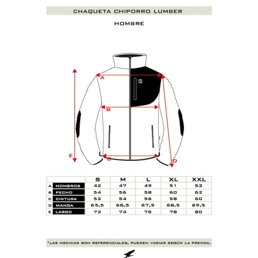 Chaqueta Chiporro Lumber Mostaza Hombre Falcone image number 4.0