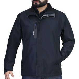Cortaviento Hombre Impermeable Azul Marino