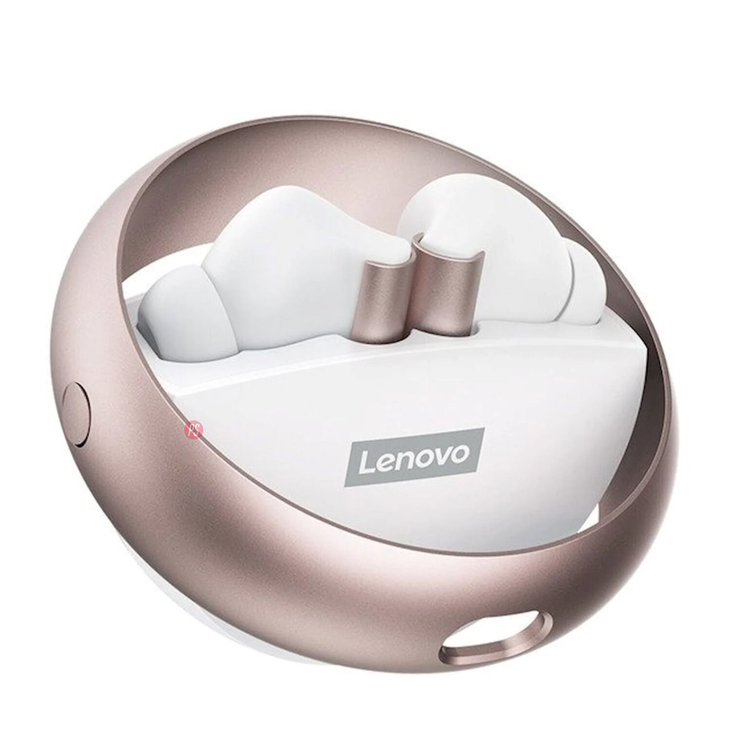 Aud&iacute;fonos Bluetooth Lenovo Lp60 Gold Pink - Ps image number 1.0