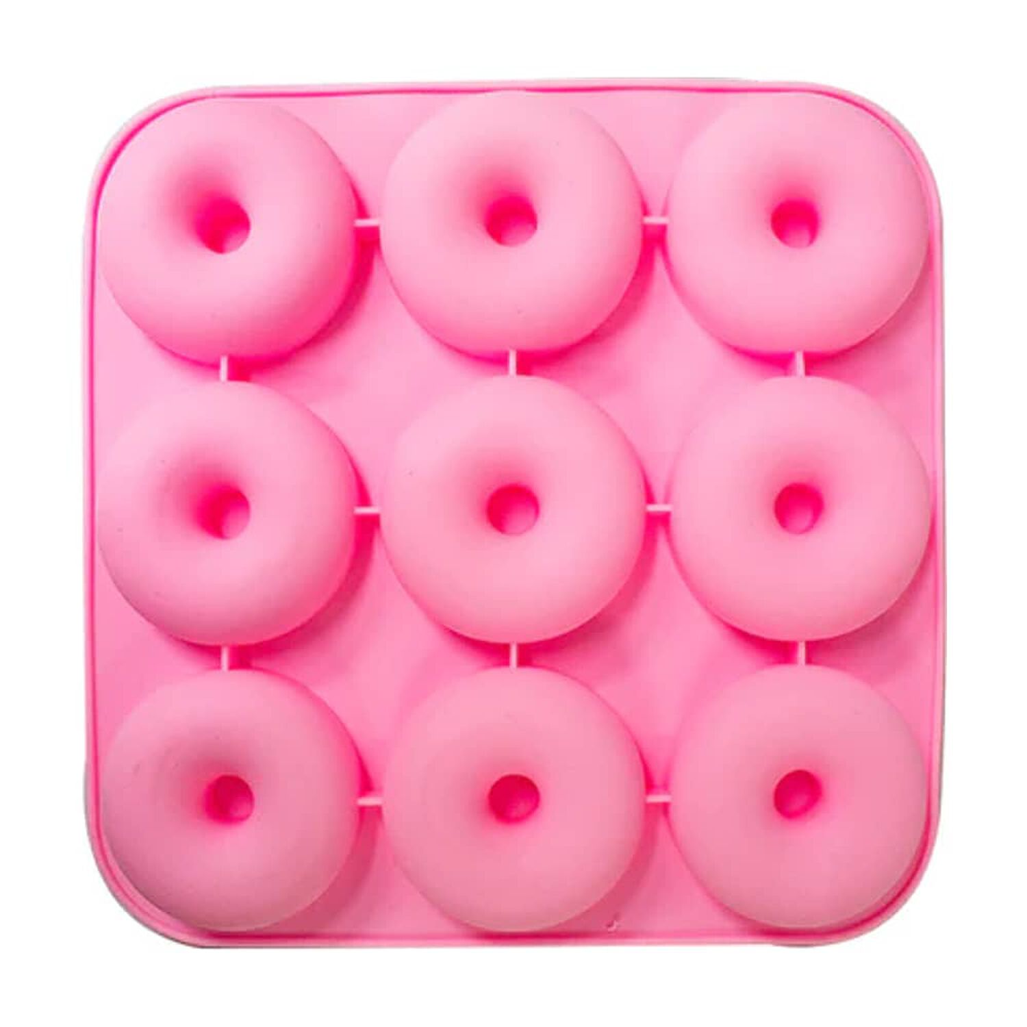 Moldes De Silicona Para Donas Rosa image number 0.0