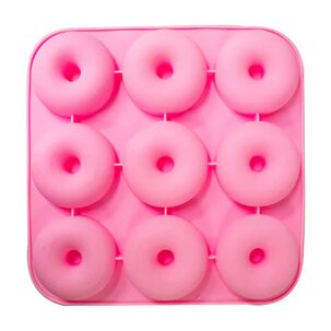 Moldes De Silicona Para Donas Rosa