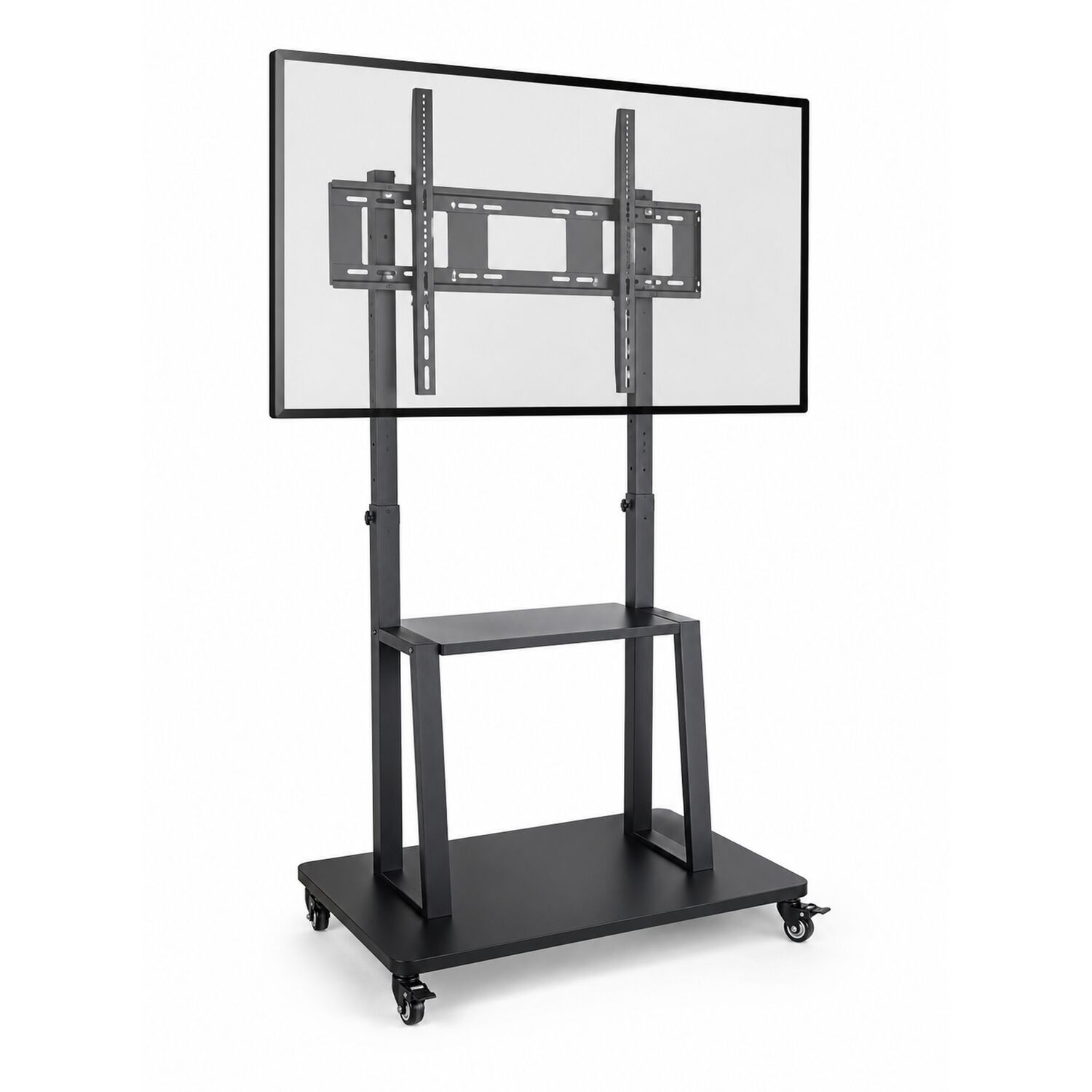 Soporte Tv Base Pedestal Con Ruedas Monitor 32 A 72p image number 0.0