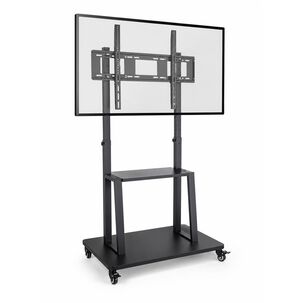 Soporte Tv Base Pedestal Con Ruedas Monitor 32 A 72p