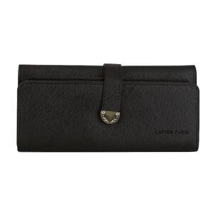 Billetera Mujer N&aacute;poles Negra Carven