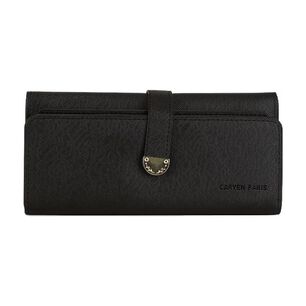 Billetera Mujer N&aacute;poles Negra Carven