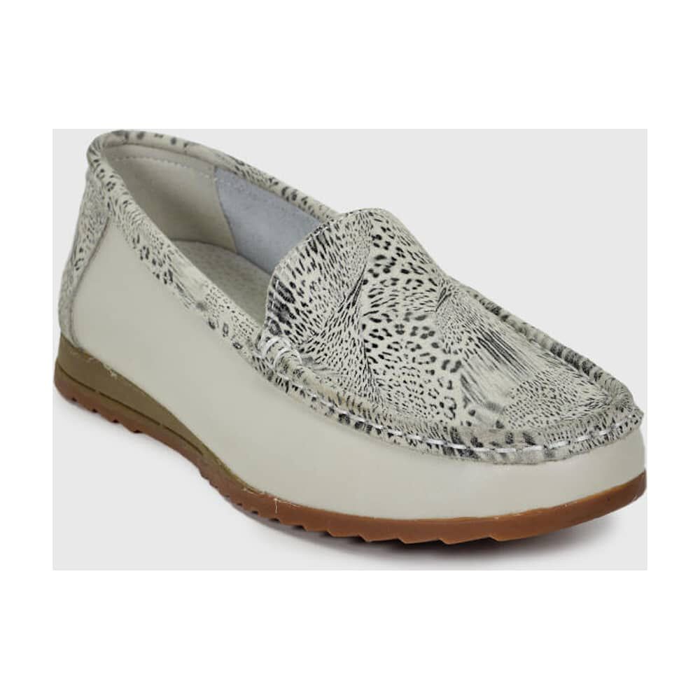 Mocas&iacute;n Cuero Ethel Blanco image number 3.0