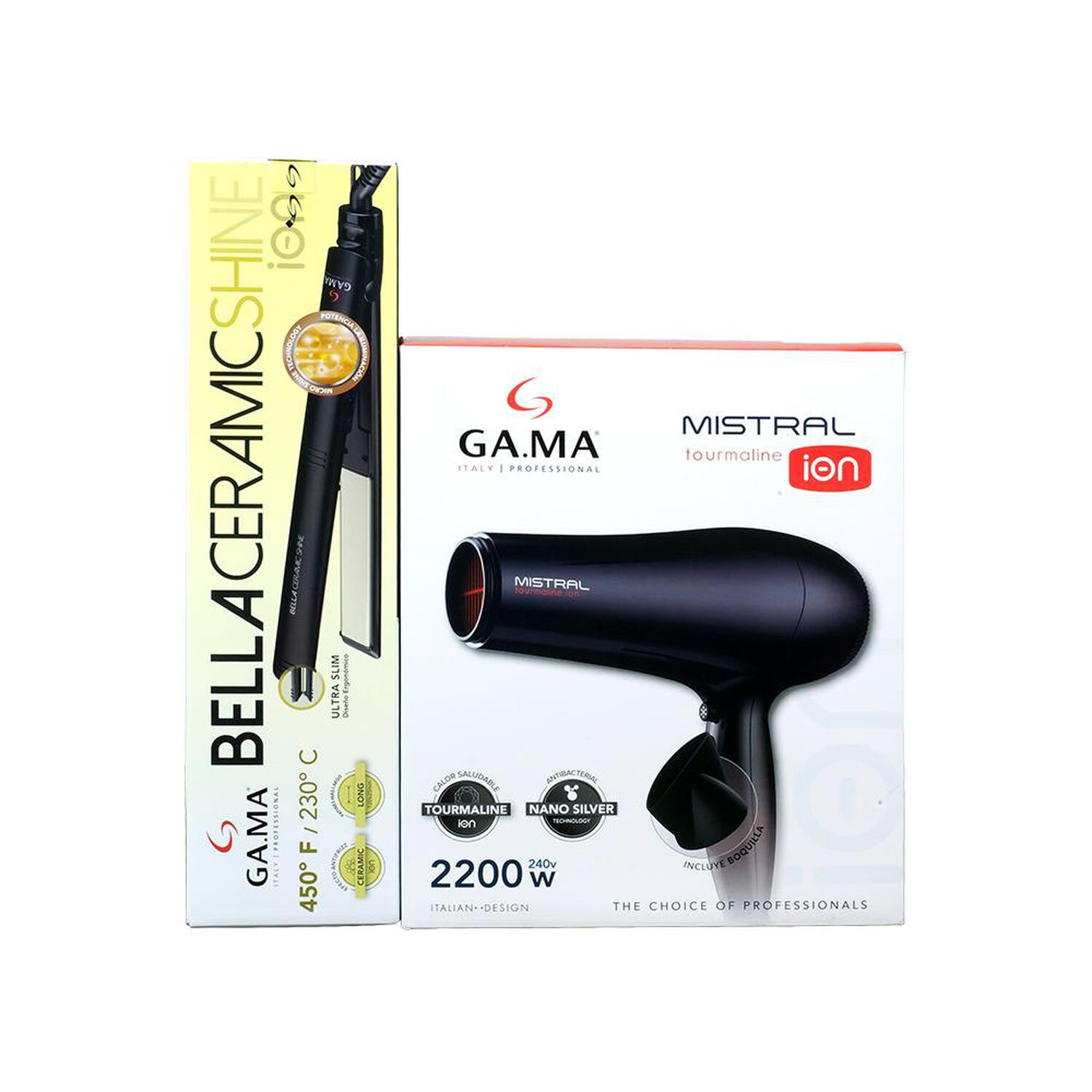 Combo Gama Alisador Bella Shine + Secador Mistral Tourmaline image number 3.0
