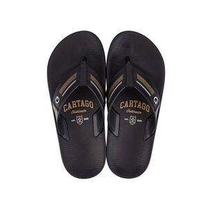 Sandalia Hombre Caf&eacute;/negro Mallorca 457 Cartago