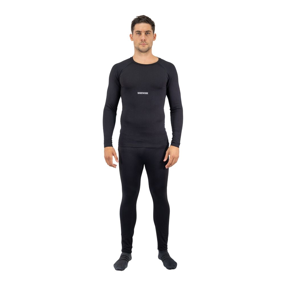 Conjunto Primera Capa Hw Patagonia Spandex Negro image number 0.0
