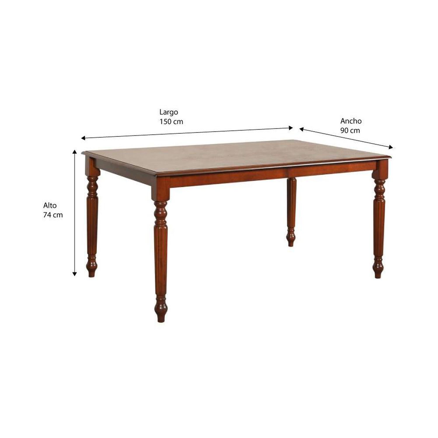 Juego de Comedor Casaideal Derby / 6 Sillas image number 1.0