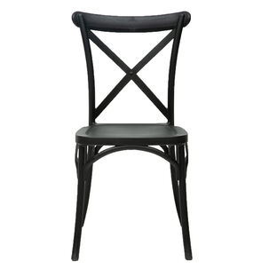 Silla Retro Negra 4 Unidades