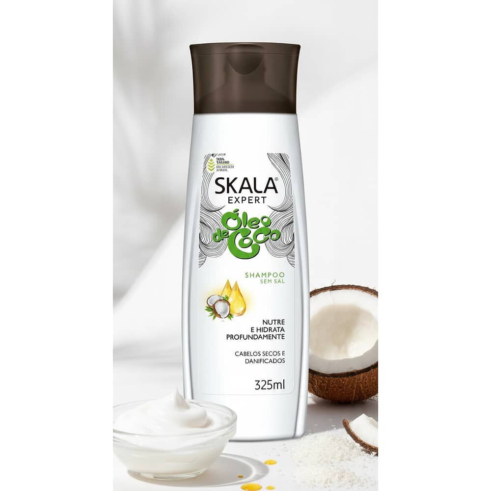 Shampoo Sin Sal Oleo De Coco Skala Expert 325ml image number 2.0