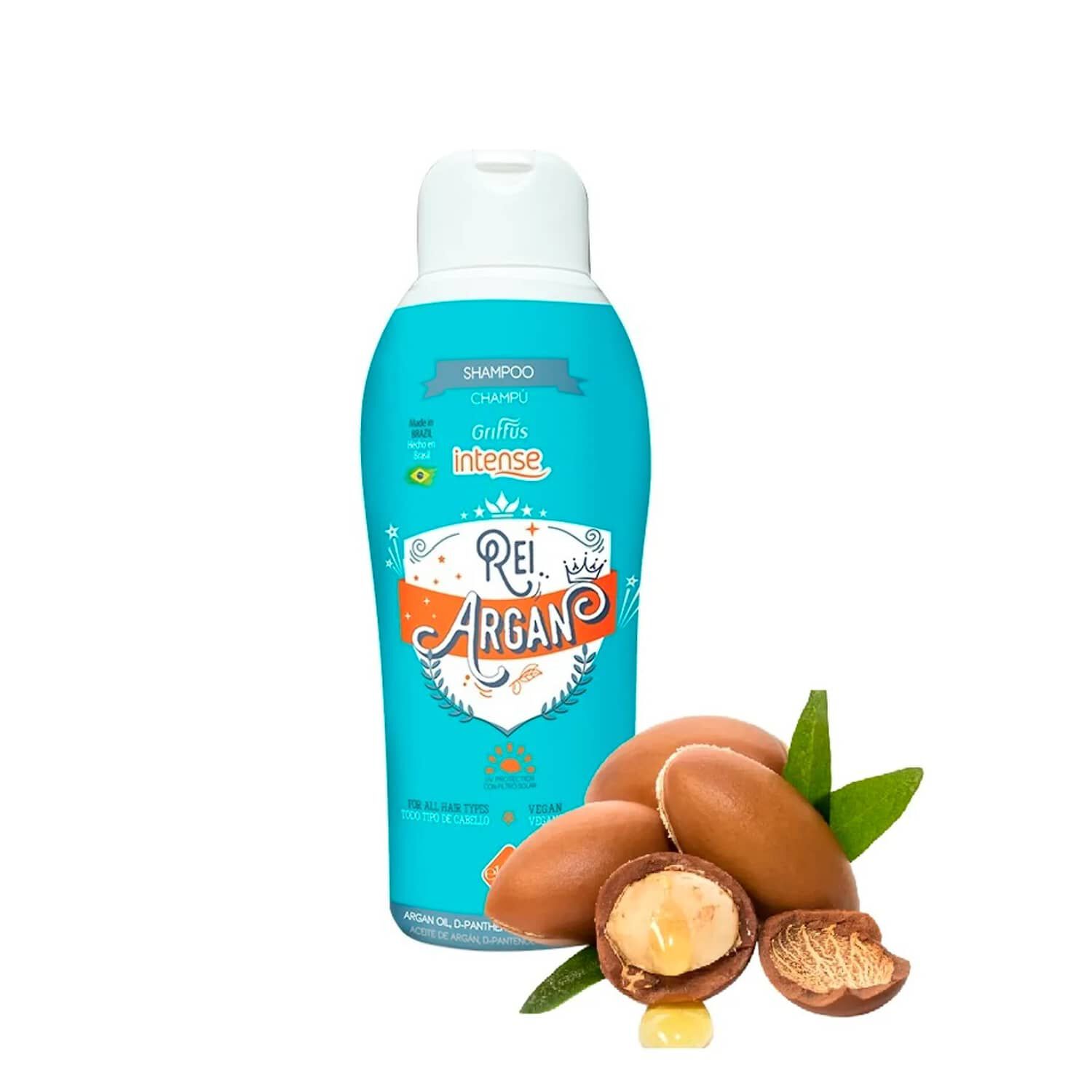 Shampoo Rei Argan 500ml Griffus image number 0.0