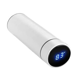 Taza Termo Inteligente Sensor Digital 500 Ml Blanco