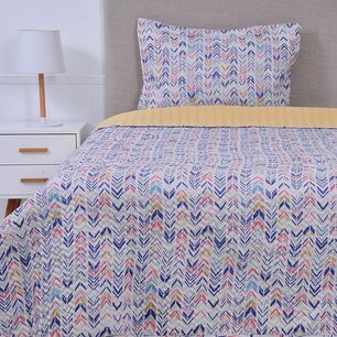 Cubrecama Quilt Estampado 1.5 Plazas Guayama
