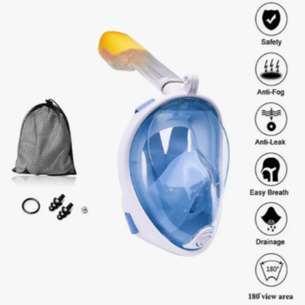 Mascara De Snorkel Buceo Fullface Completa image number 1.0