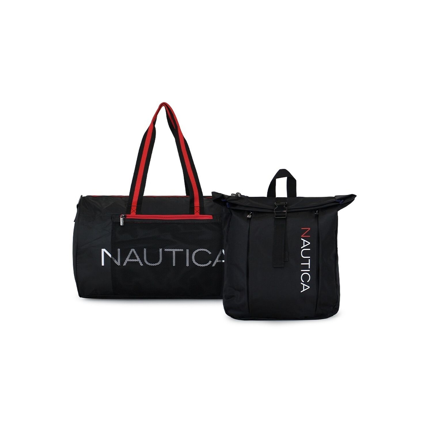 Bolso Aries + Mochila Bend Negra Nautica image number 6.0