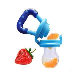 Chupon Para Fruta Alimentador Bebe Silicona Pack 4