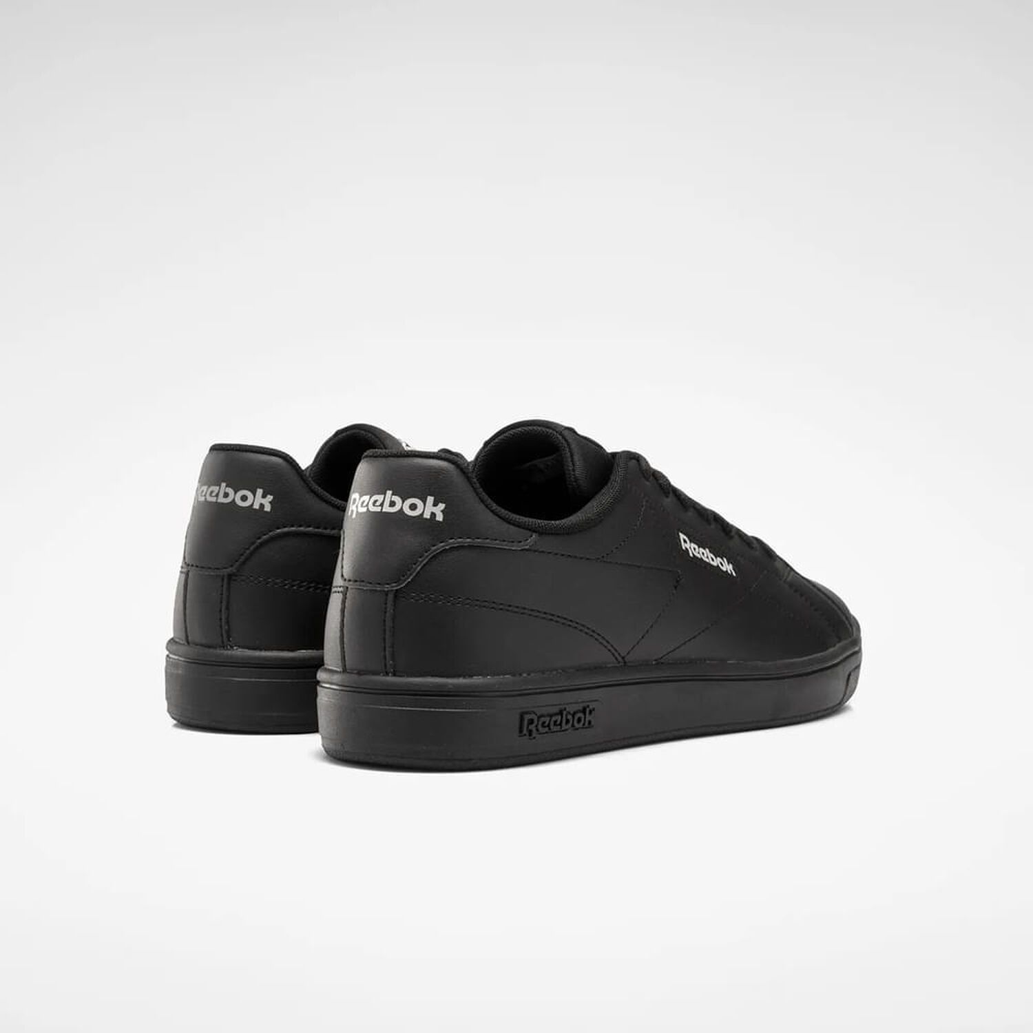 Zapatilla Urbana Hombre Reebok Court Clean Negro image number 2.0