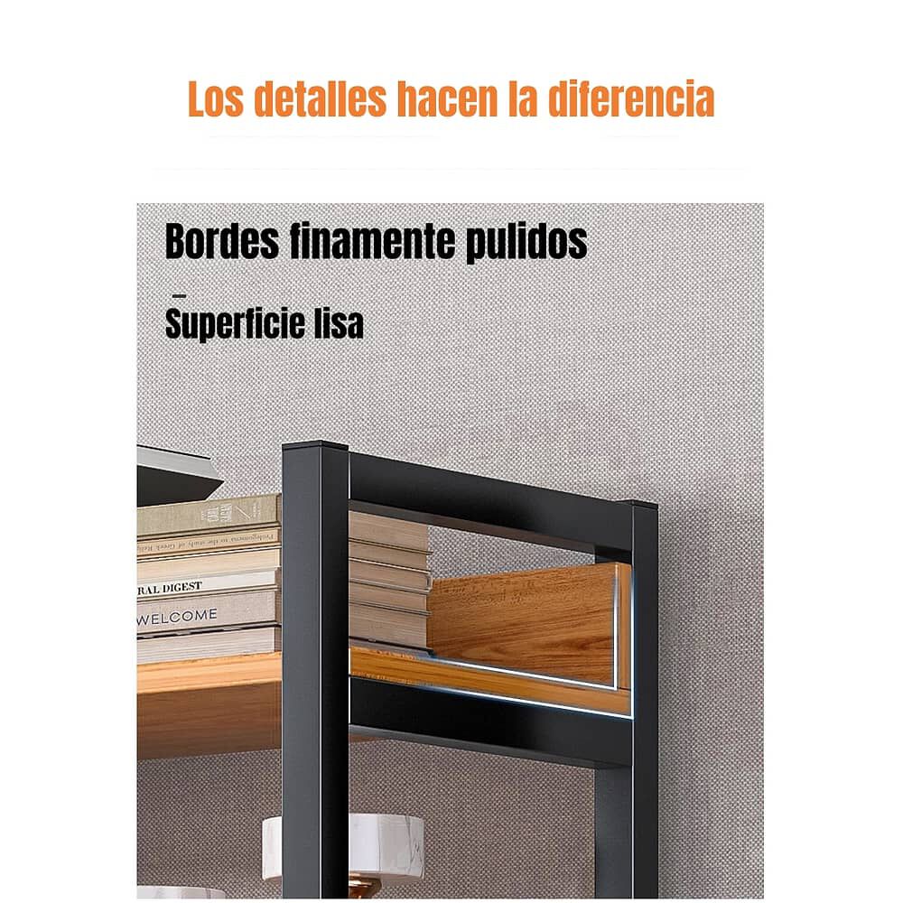 Estante Librero Repisas De 6 Niveles 174cm By Lubabycas image number 3.0