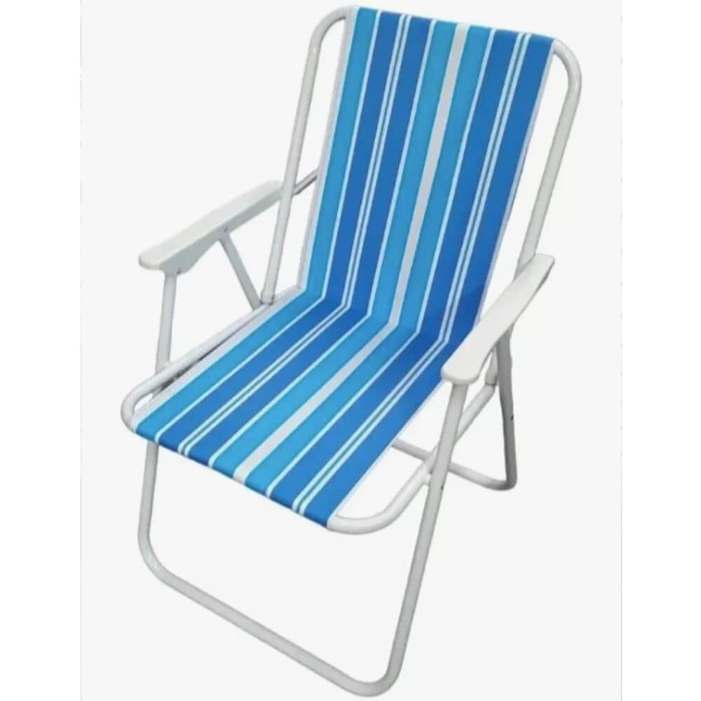 Silla De Playa Plegable Mdl 3 Celeste image number 0.0
