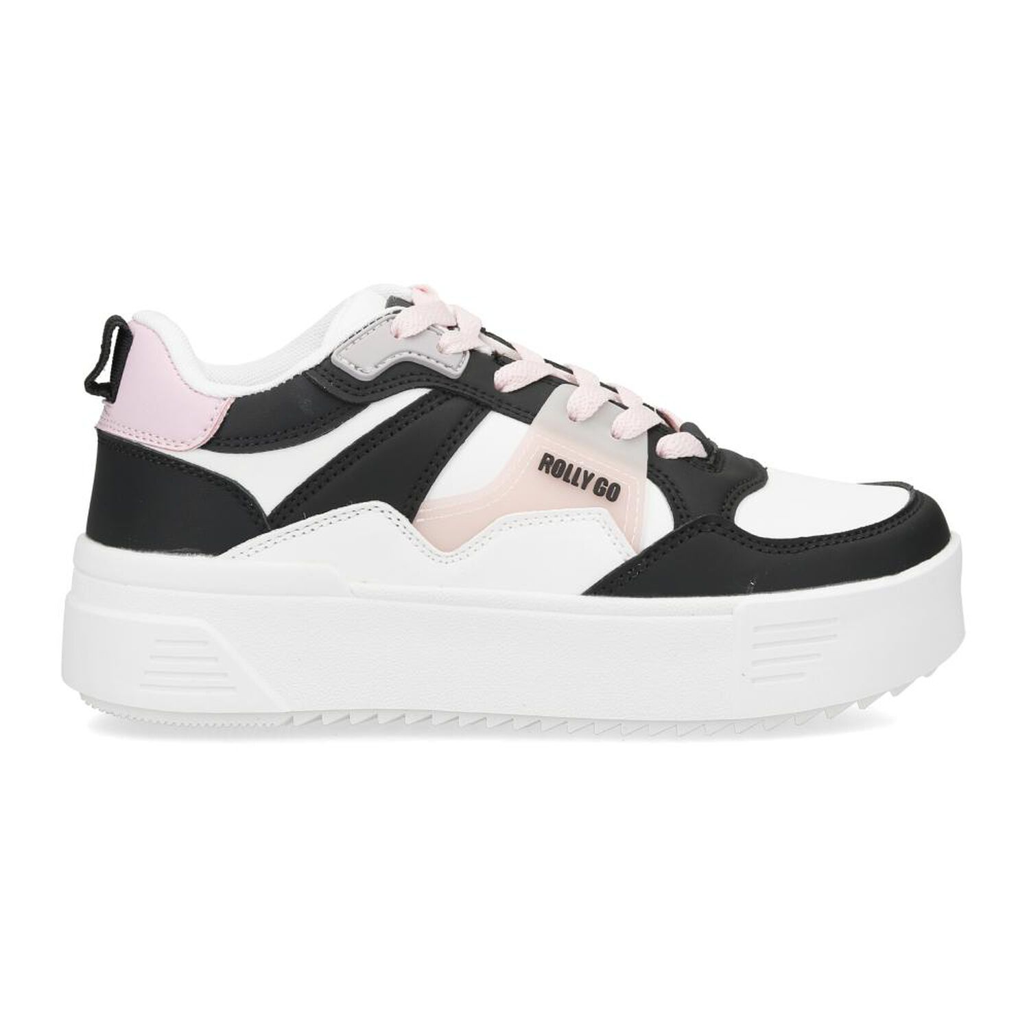 Zapatilla Urbana Mujer Rolly Go Black image number 2.0