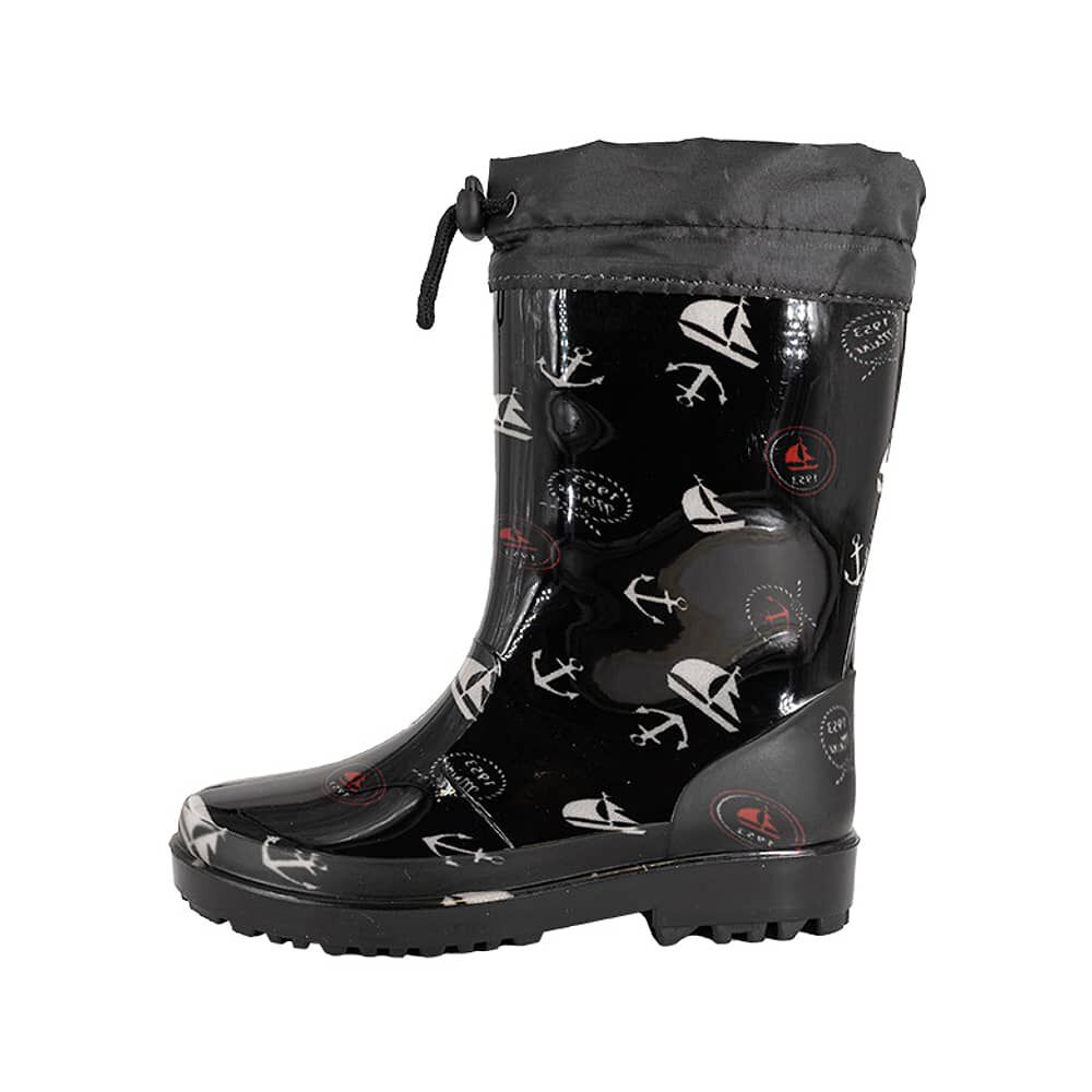 Bota De Agua Con Polar Zamio Negro Bamboo image number 1.0