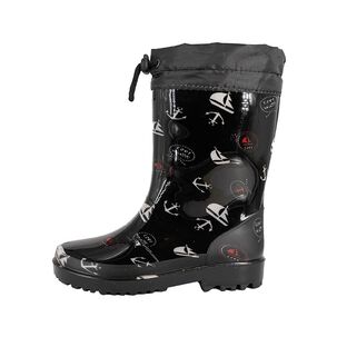 Bota De Agua Con Polar Zamio Negro Bamboo