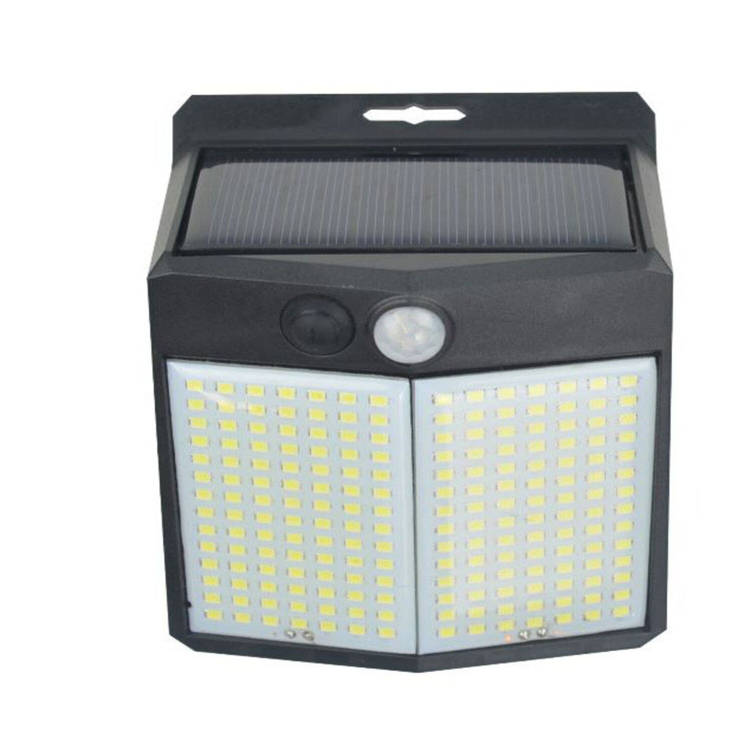Aplique 196 Led Solar Contra Agua image number 0.0