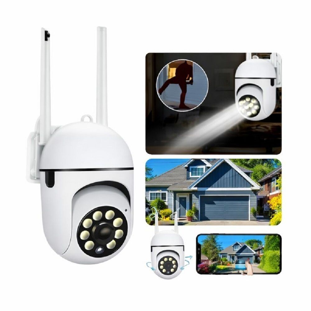 Camara Inteligente 360&deg; Wifi-alarma-audio-voz -fhd Vision Nocturna image number 4.0