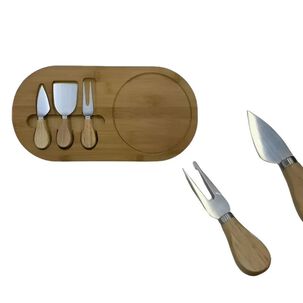 Bandeja Tabla Y Accesorios Para Quesos Y Picoteo