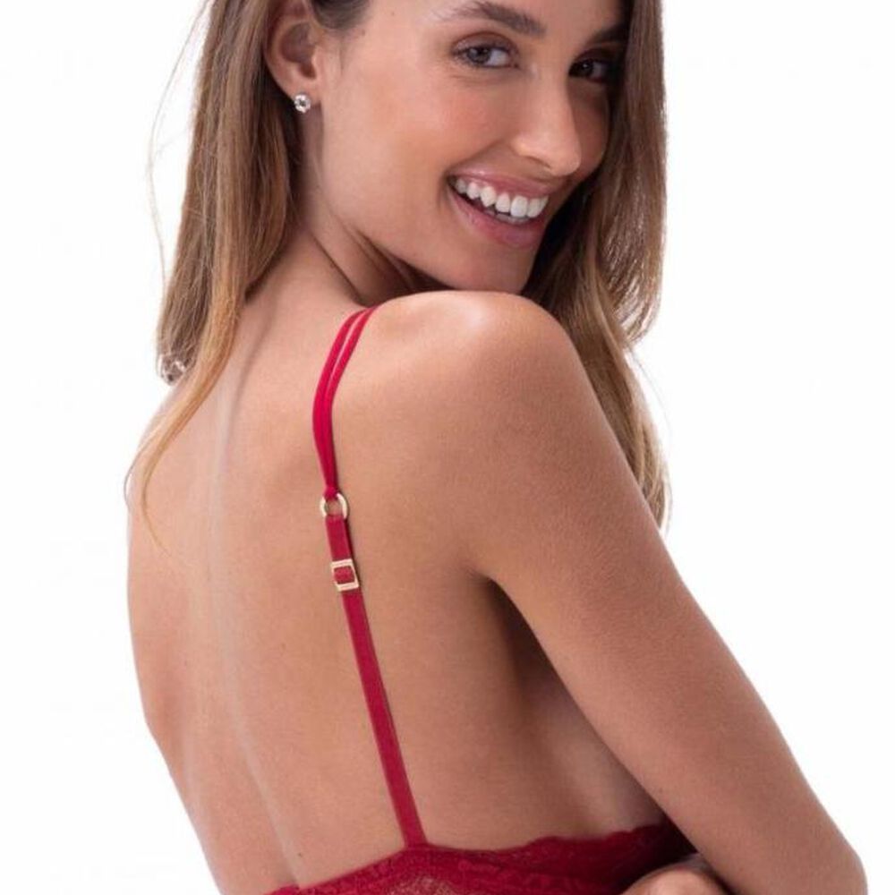 Bralette Sin Copas Ni Aros Rojo 2rios image number 2.0