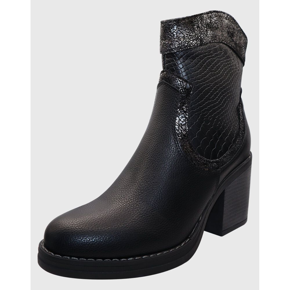 Bota Corta Print Negro image number 0.0