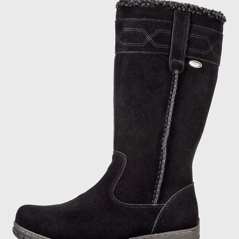 Bota Cuero Focia Negro image number 1.0
