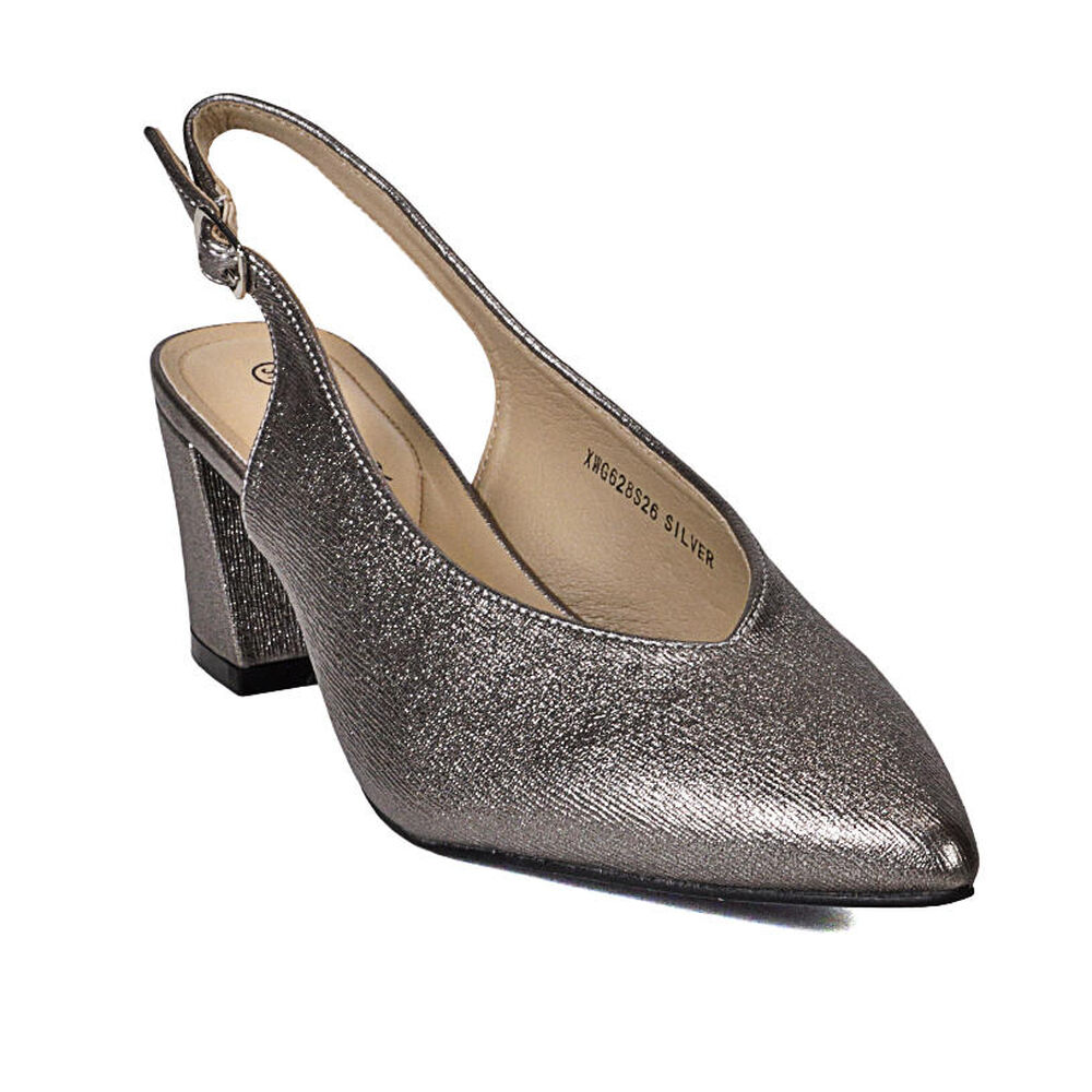 Zapato Yvonne Plateado image number 3.0