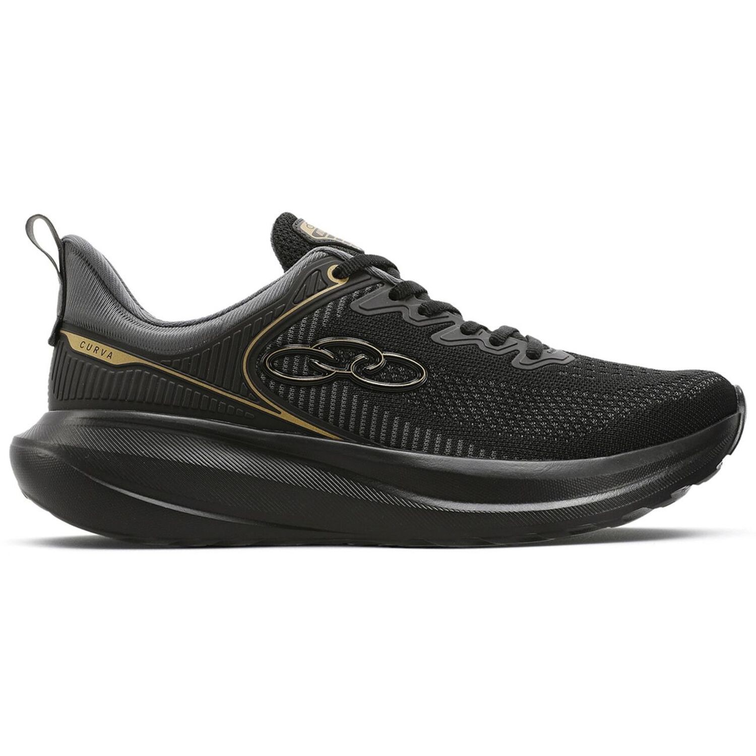 Zapatilla Hombre Curva Negro image number 0.0