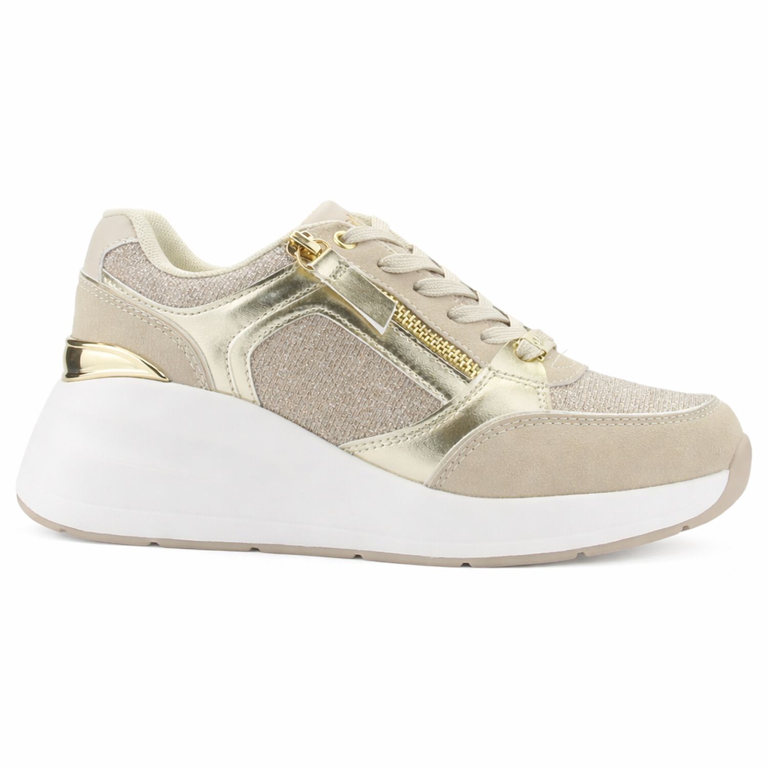 Zapatilla Beige Mujer Casual Chalada Joka image number 0.0