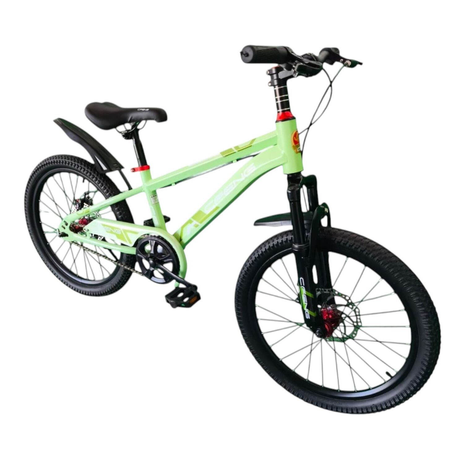 Bicicleta Aro 20 Cfeng Con Freno Disco Verde image number 1.0