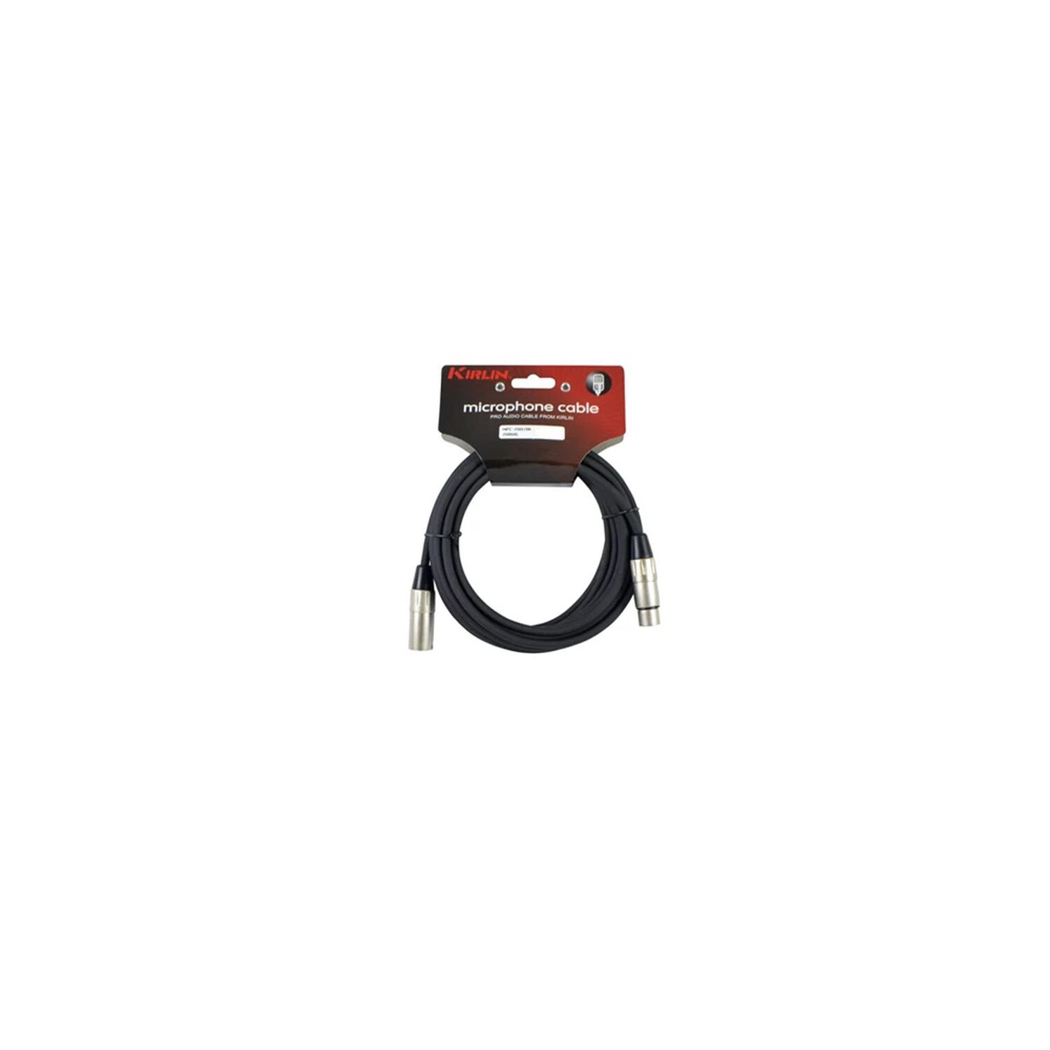 Cable Micr&oacute;fono Kirlin Serie C Xlr 3m Mpc-280-3 image number 0.0