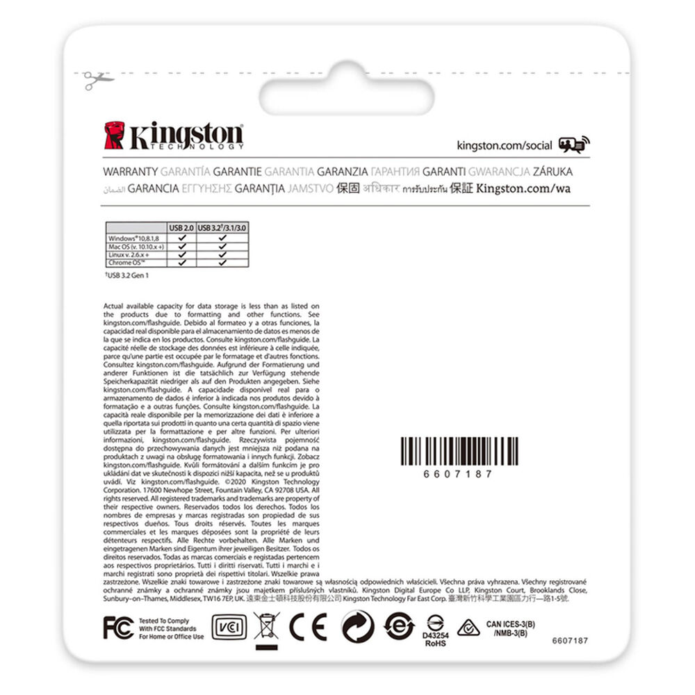 Pendrive Kingston Datatraveller Exodia M 64gb Usb 3.0 image number 3.0