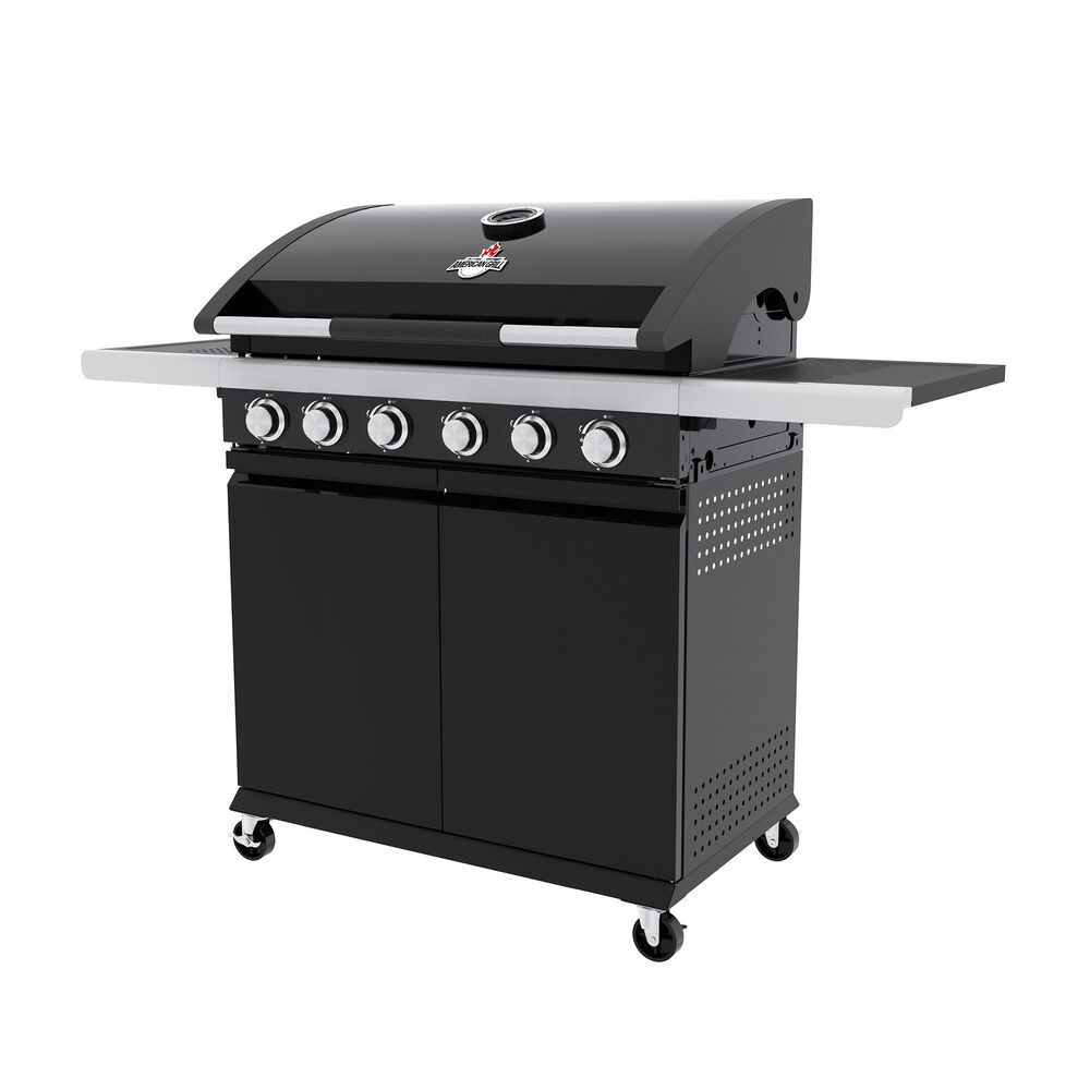 Parrilla A Gas 6 Quemadores Texas Black image number 4.0