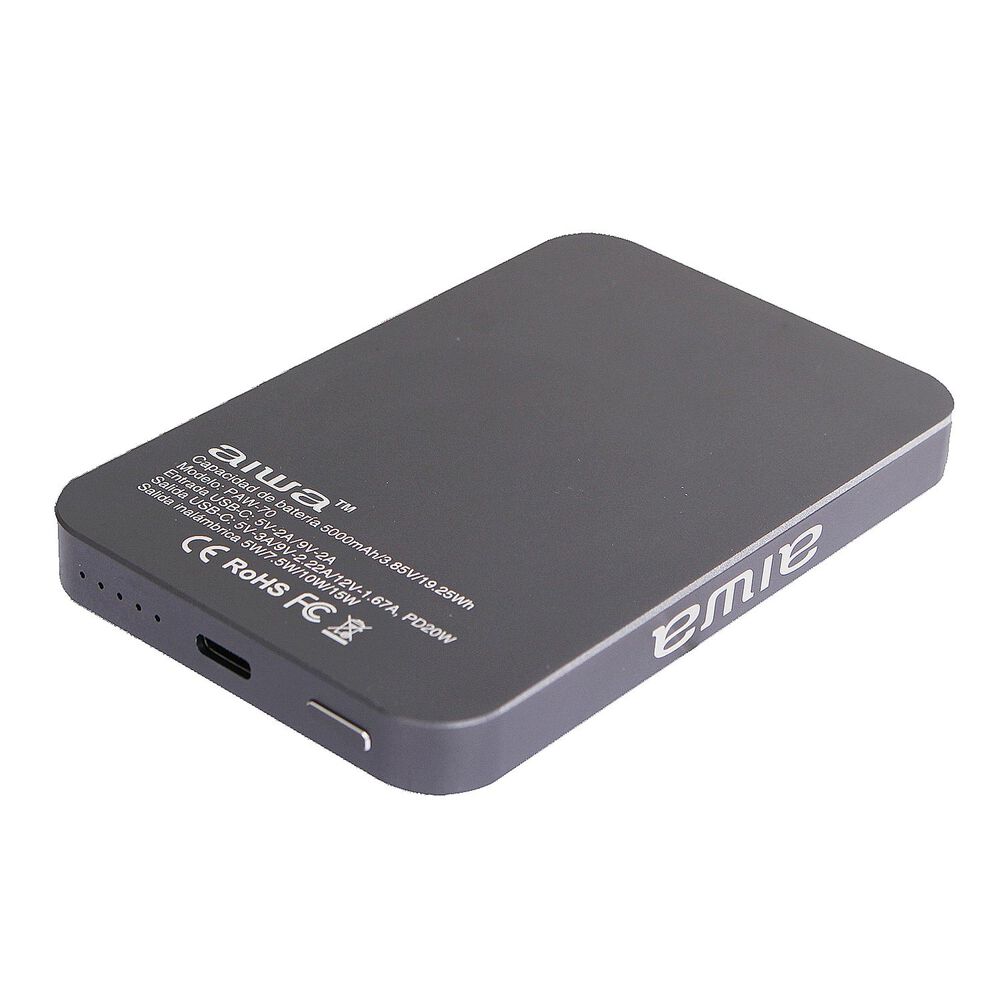 Cargador Bateria Externa Portatil Magnetica 5000mah Paw-70 image number 5.0