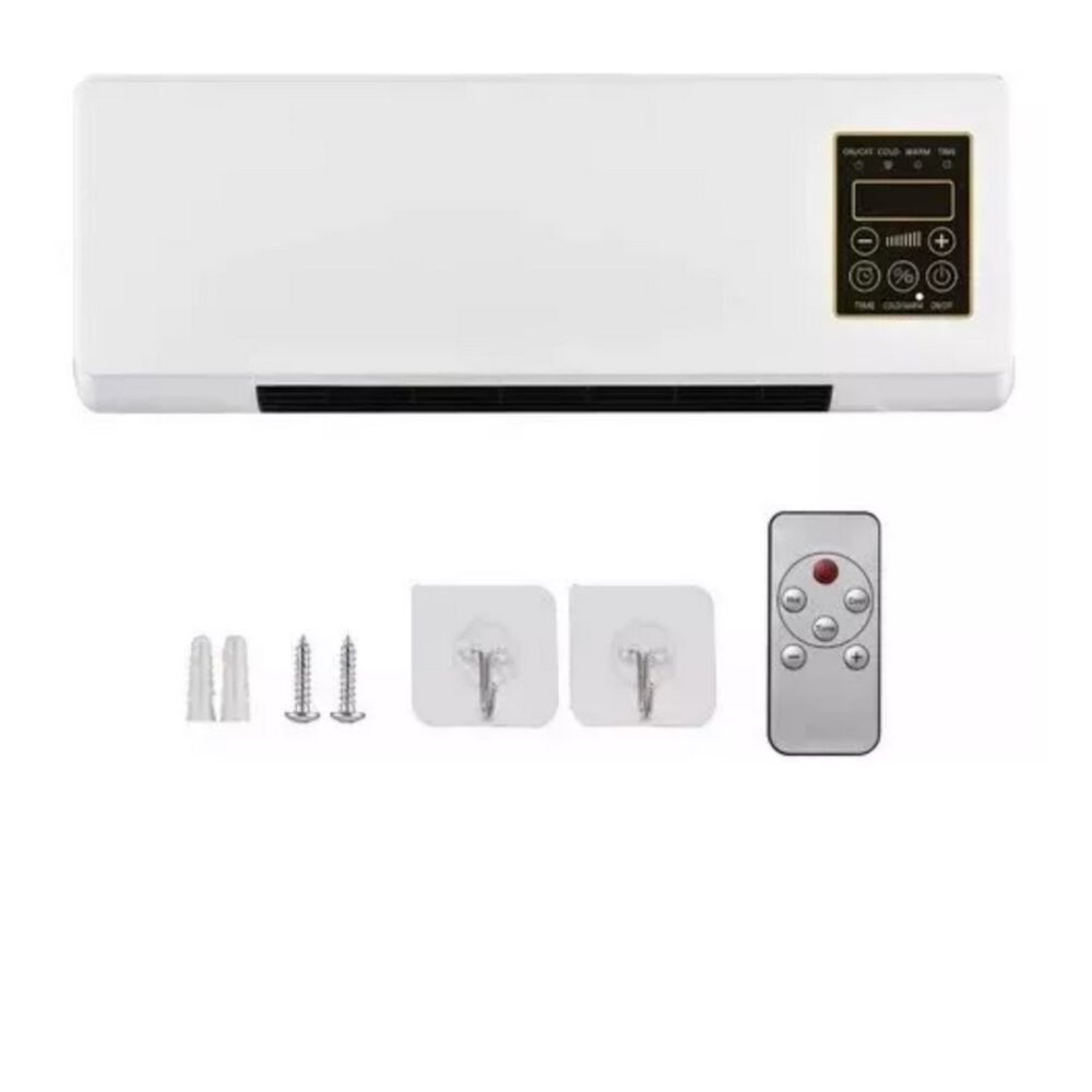 Calefactor De Pared Aire Frio Y Caliente Con Control Remoto image number 2.0